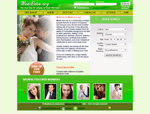 Tablet Screenshot of meetlove.org